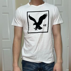 American Eagle White T Shirt Men's